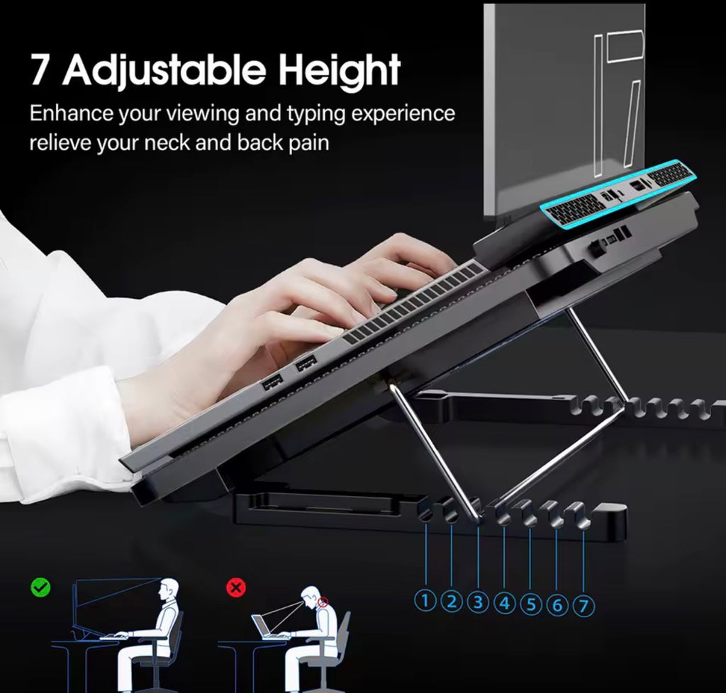 CoolDrive Pro Laptop Cooling Pad