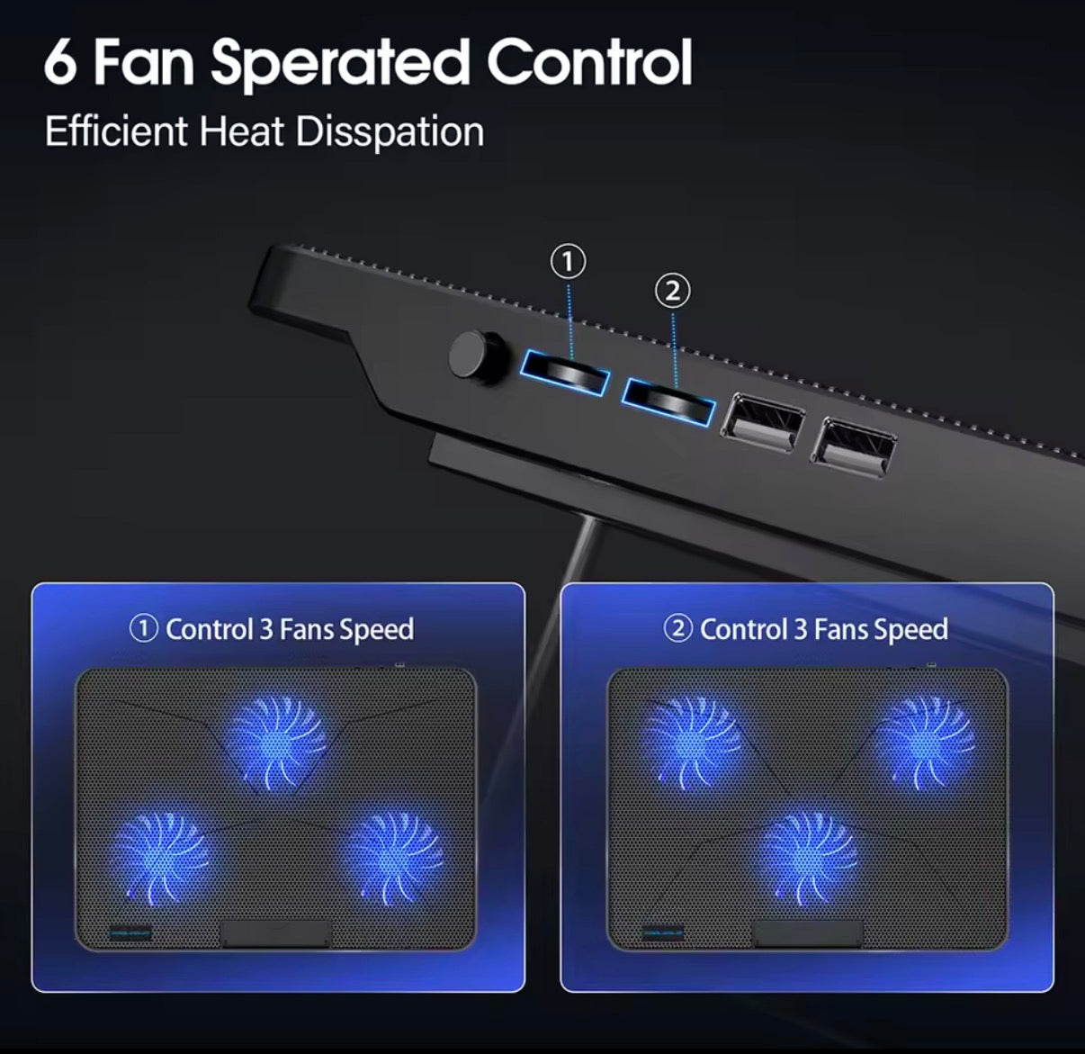 CoolDrive Pro Laptop Cooling Pad